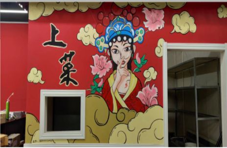 淮南墙体彩绘的发展和应用