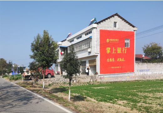 淮南墙体广告具有的独特优势