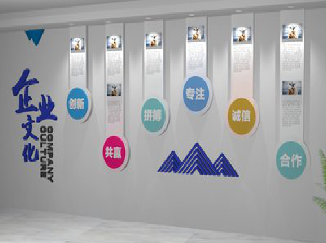 淮南企业文化墙需要传递什么办公文化？